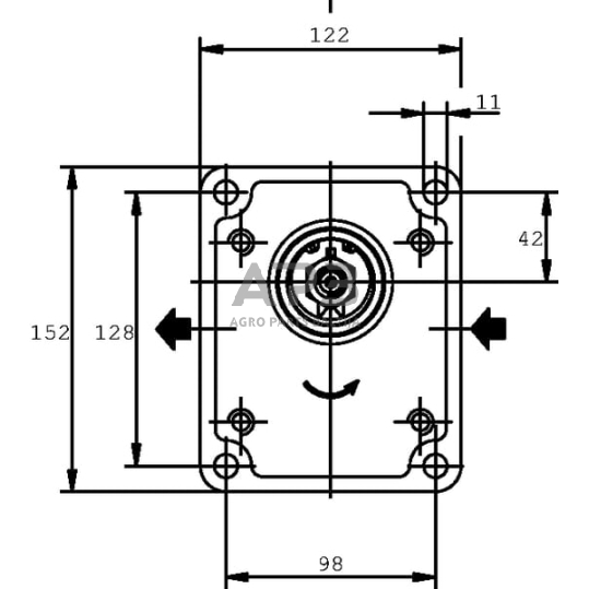 Hidraulinis siurblys Casappa PLP3022D083E3 2