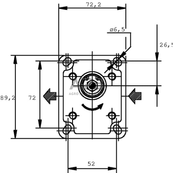 Hidraulinis siurblys Casappa PLP103D081E1G 2