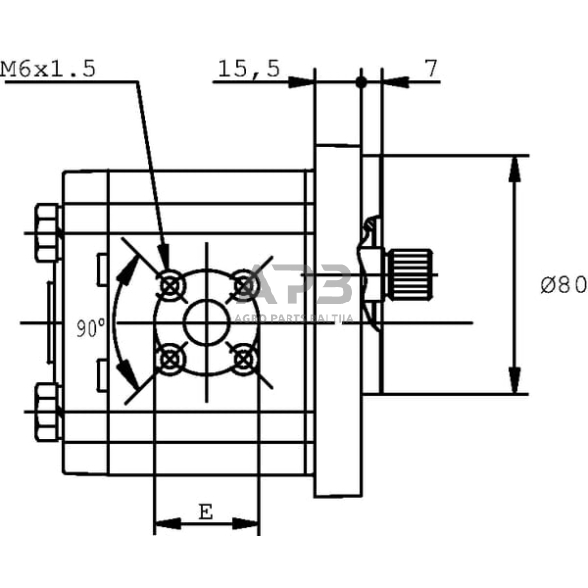 Hidraulinis siurblys Casappa PLP2025D012B2 3