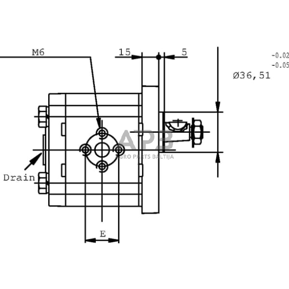 Hidraulinis siurblys Casappa PLP2025D082E2 3