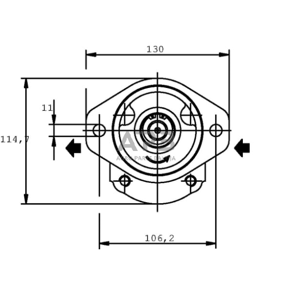 Hidraulinis siurblys Casappa PLP2025S003S2 2