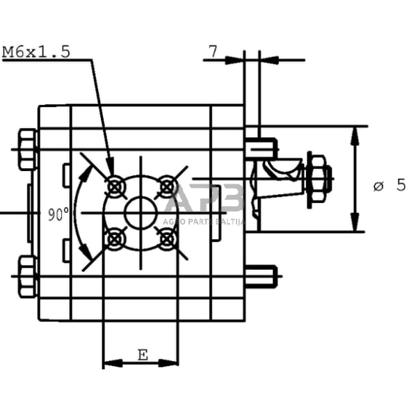 Hidraulinis siurblys Casappa PLP2025S054B5 3