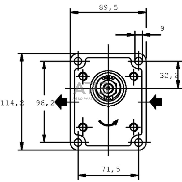 Hidraulinis siurblys Casappa PLP2031D082E2 2