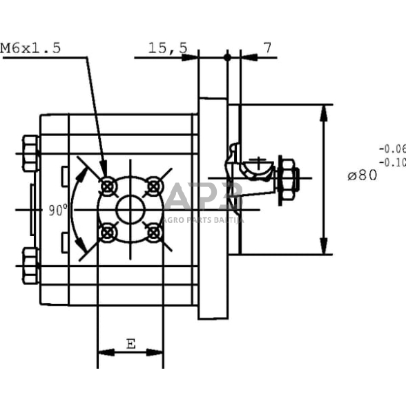 Hidraulinis siurblys Casappa PLP204S054B2 3