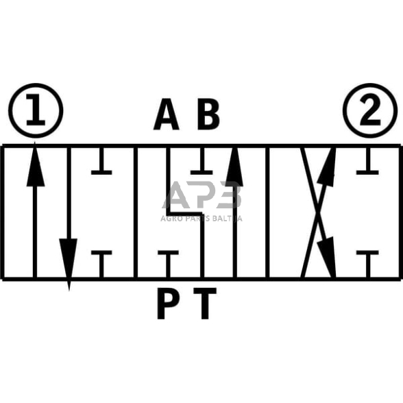 Hidraulinis skirstytuvas SD 11 – 1 sekcijos, SD11/1-G3- 28L-AET, SD111004 3