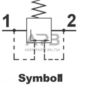 Įkrovimo vožtuvas Wabco 4341002280