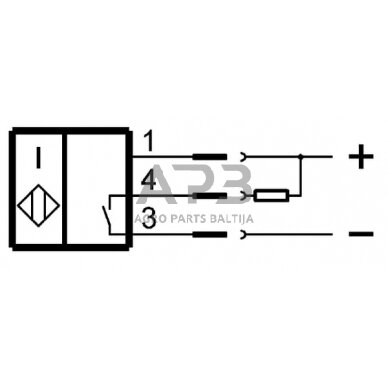 Indukcinis jutiklis Balluff BES044F 3