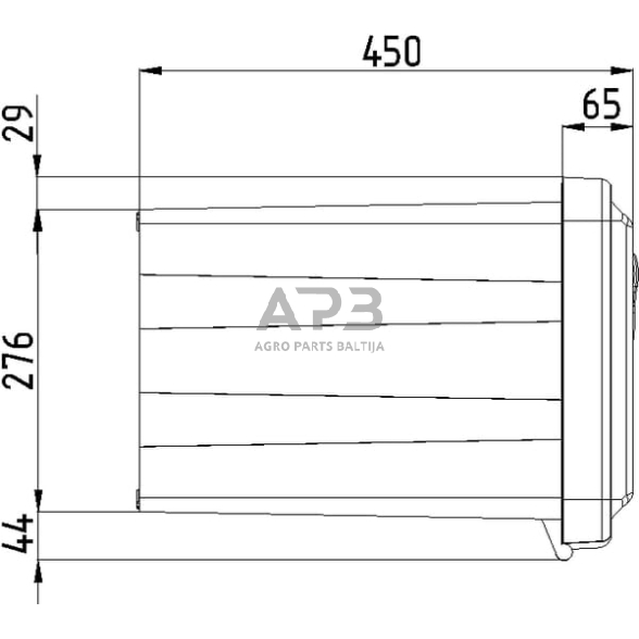 Įrankių dėžė 350x750x450mm, 74.5l, Daken DK81106 2