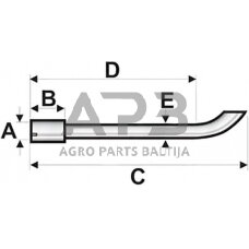 Išmetimo vamzdis Vapormatic VPE8209