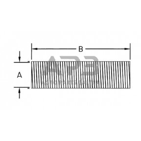 Išmetimo vamzdis lankstus 127 x 3000mm Donaldson P226143