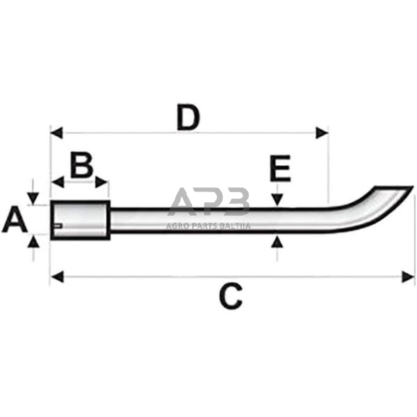 Išmetimo vamzdis Vapormatic VPE8253 1