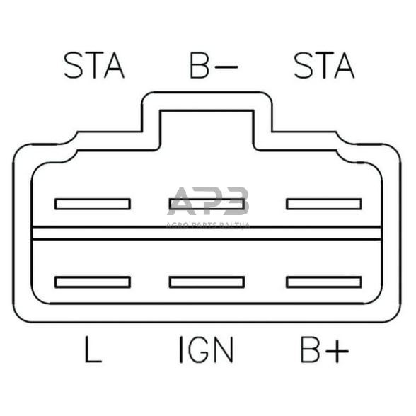 Įtampos reguliatorius ALT2625057 1