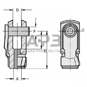 Jungtis G12 x 24 M12x1,25, CA98165