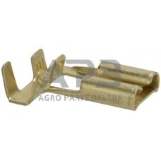 Kabelio antgalis 0.5-1.5mm² 6.3x0.8mm 50 vnt. LA9294