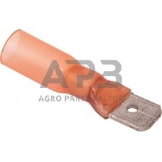 Kabelio antgalis 0.5-1.5mm² 6.3x0.8mm KK500515