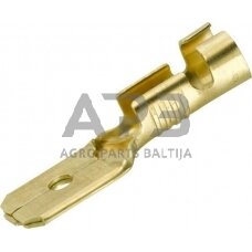 Kabelio antgalis 1.5-2.5mm² 6.3x0.8mm Ø6.3mm, 100 vnt. Hella 8KW744823003