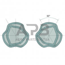 Kardanas BONDIOLI & PAVESI DS6G121CEWR7002