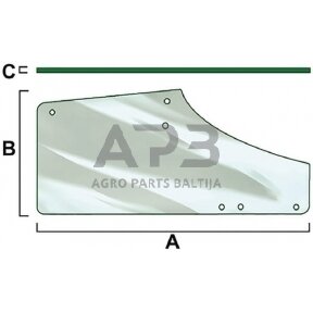 Kabinos durų stiklas RH Vapormatic VPM7369