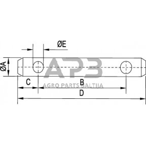 Kaištis Toplink 141,60 mm Vapormatic VPL7032