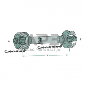 Kardanas Walterscheid 800010, 692761, 1692761, 1800010