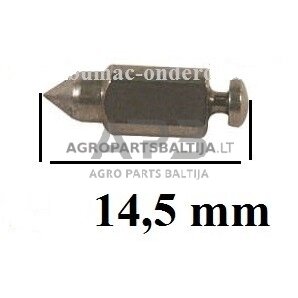 Karbiuratoriaus adatinis vožtuvas Briggs & Stratton 170400-195400, 200400-256700, 280700, 281700, 394682 3