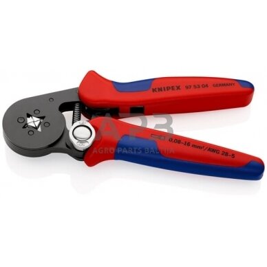 Kabelio antgalių užspaudimo replės Knipex TA975304