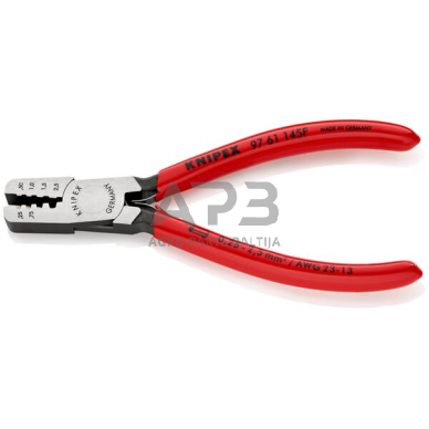 Kabelio antgalių užspaudimo replės Knipex TA9761145F 1