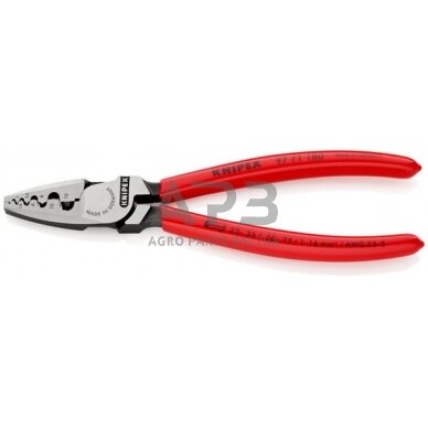 Kabelio antgalių užspaudimo replės Knipex TA9771180 1