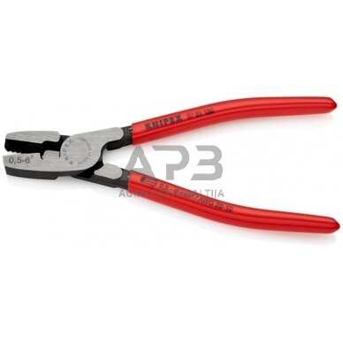 Kabelio antgalių užspaudimo replės Knipex TA9781180 2