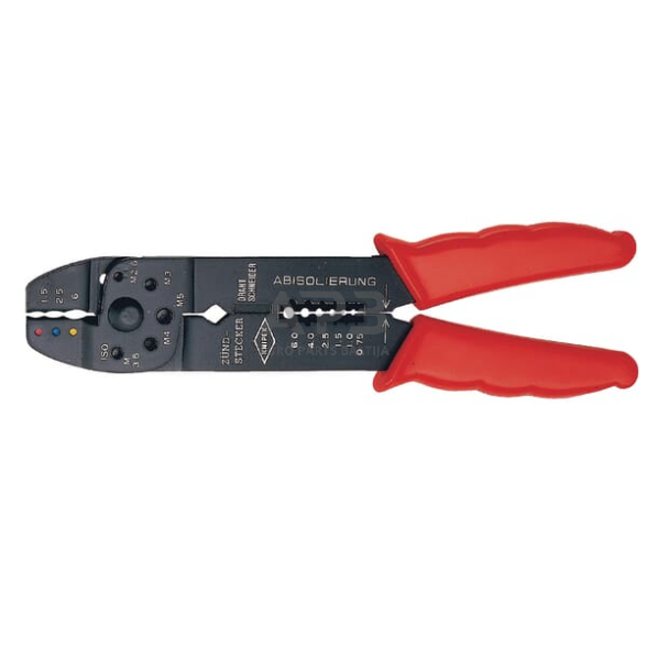 Kabelio antgalių užspaudimo replės Knipex TA9721215SB