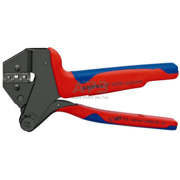 Kabelio antgalių užspaudimo replės Knipex TA974305