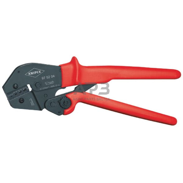 Kabelio antgalių užspaudimo replės Knipex TA975204