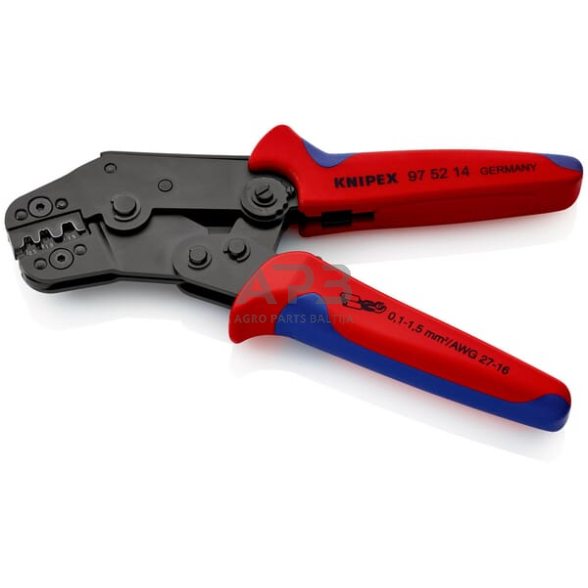 Kabelio antgalių užspaudimo replės Knipex TA975214 1