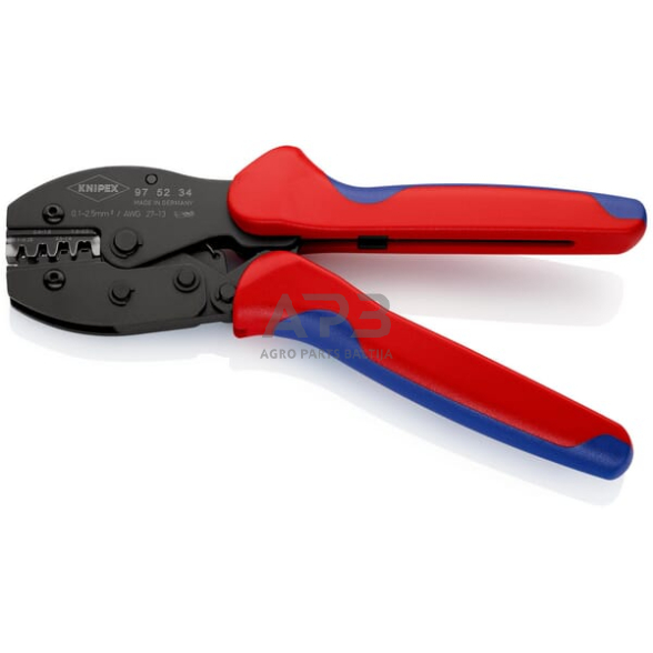 Kabelio antgalių užspaudimo replės Knipex TA975234