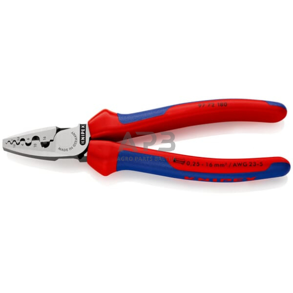 Kabelio antgalių užspaudimo replės Knipex TA9772180 1