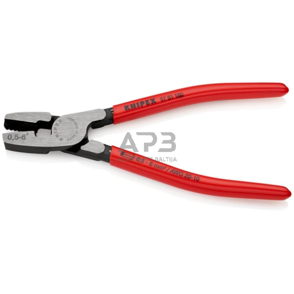 Kabelio antgalių užspaudimo replės Knipex TA9781180 2