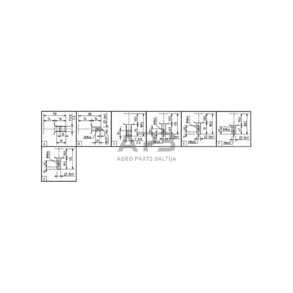 Kampinis reduktorius Comer 124034 L-25A 1:2.78 5