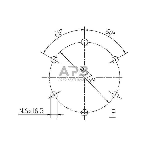 Kampinis reduktorius Comer 149029 LF-149 B 1:1 2