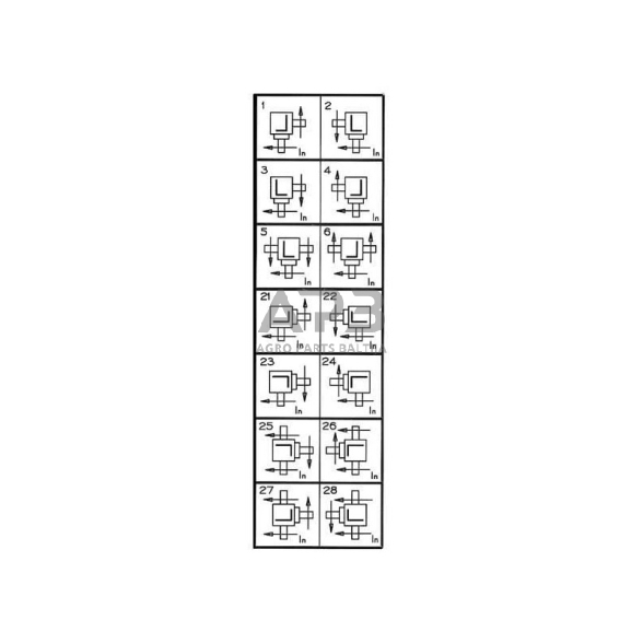 Kampinis reduktorius Comer 278010 T-278A 2.3:1 3