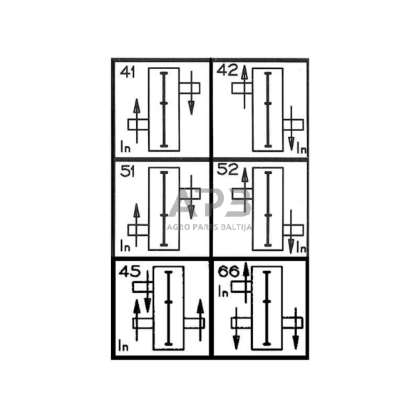 Kampinis reduktorius Comer 602018 A-3A 1:1 4