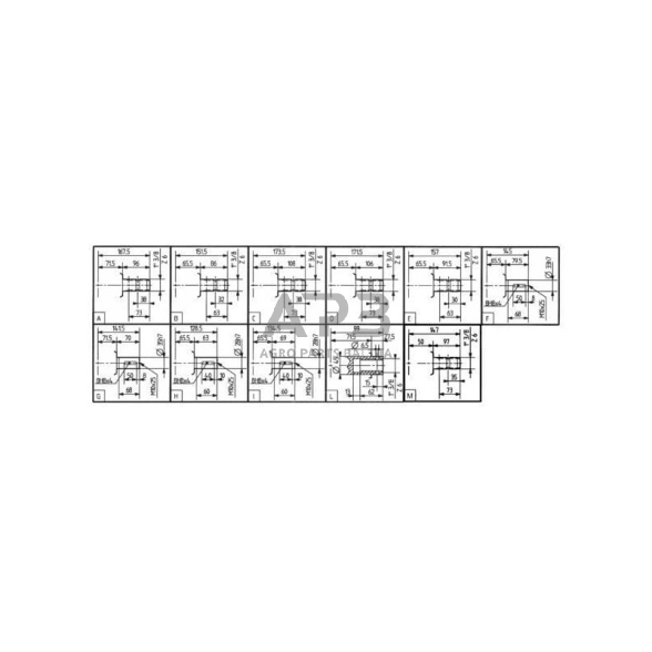 Kampinis reduktorius Comer 602018 A-3A 1:1 5