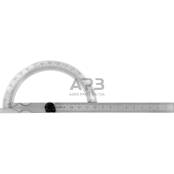 Kampo matuoklis / matlankis su liniuote 120x150mm