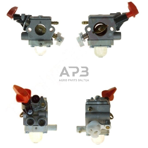 Karbiuratorius krūmapjovėms STIHL FS50, FS56, FS70, HT56, KM56 4144 120 0608, C1M-S267A, 41441200608