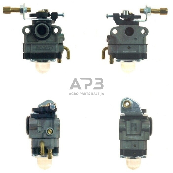 Karbiuratorius kiniškoms krūmapjovėms 26cc, 9mm kinija A AL