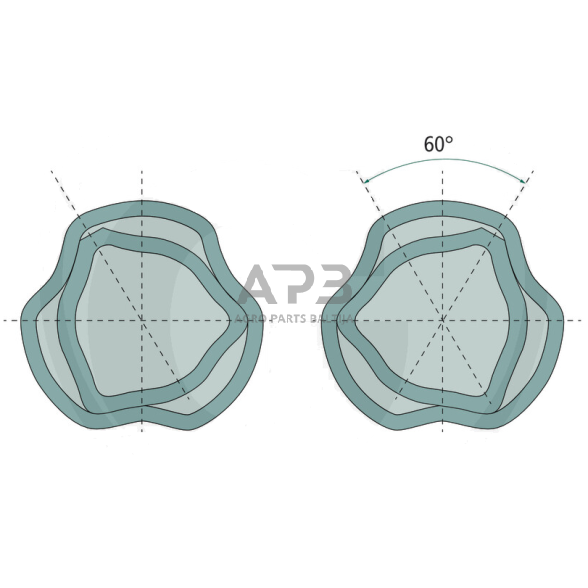 Kardanas BONDIOLI & PAVESI DS6G121CEWR7002 1