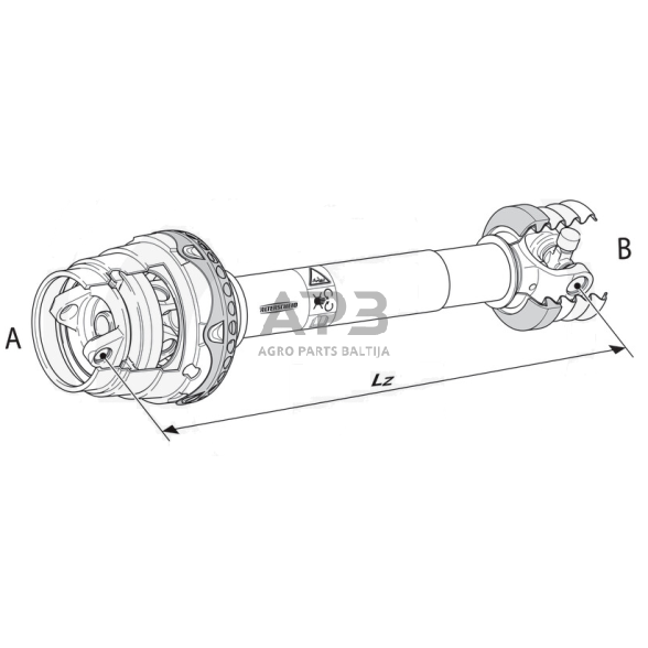 Kardanas Walterscheid 113259 1