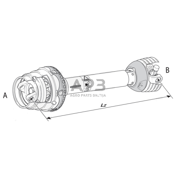 Kardanas Walterscheid 113261 1