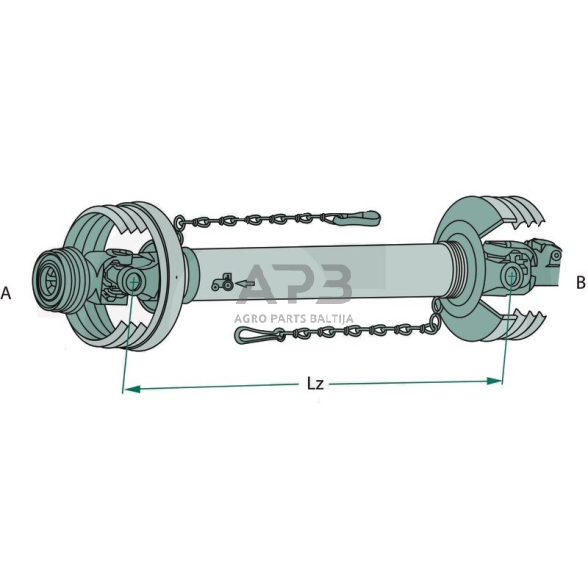 Kardanas Walterscheid 610009