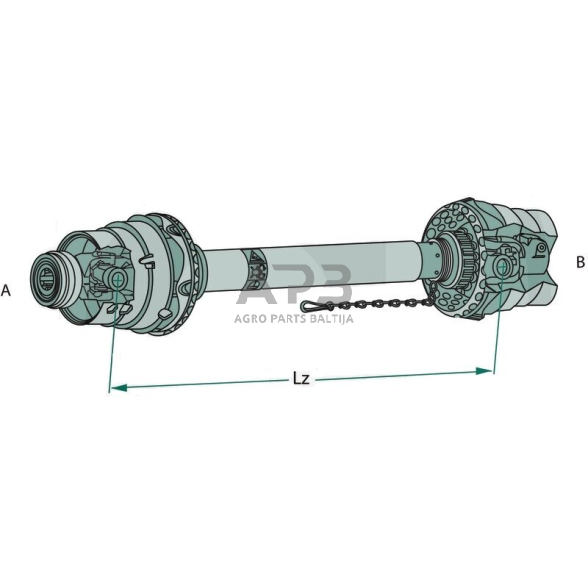 Kardanas Walterscheid 800115 1