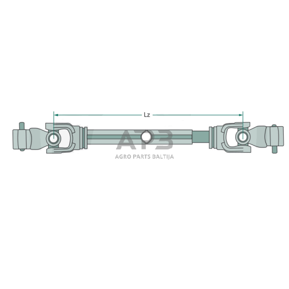 Kardanas Weasler 88160, 1600-7178-121 1